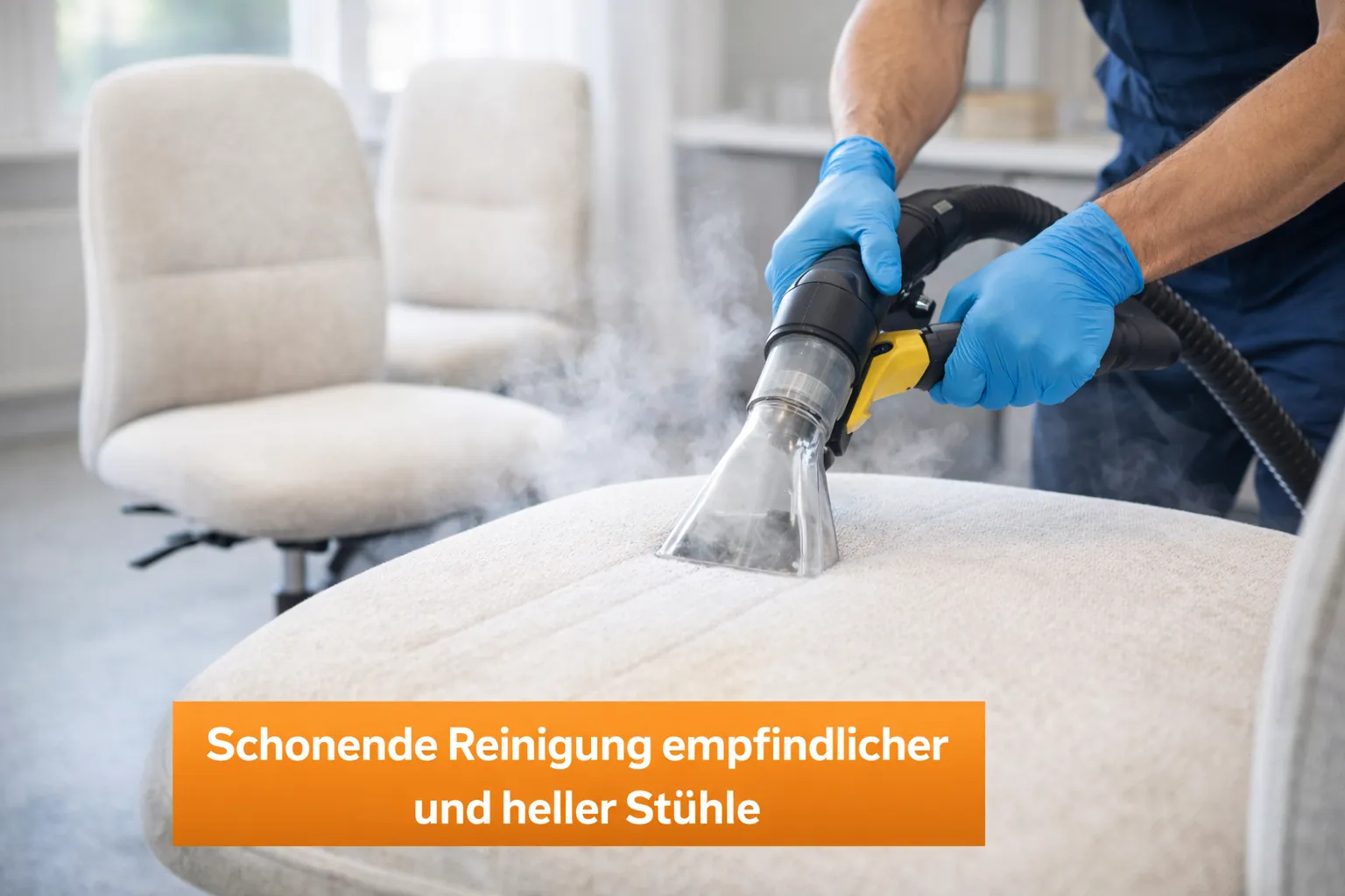 Schonende Reinigung Empfindlicher Und Heller Stühle